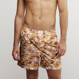 SANTORINI COTTON POPLIN PRINT BOXER SHORTS