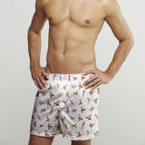 PIN UP COTTON POPLIN PRINT BOXER SHORTS