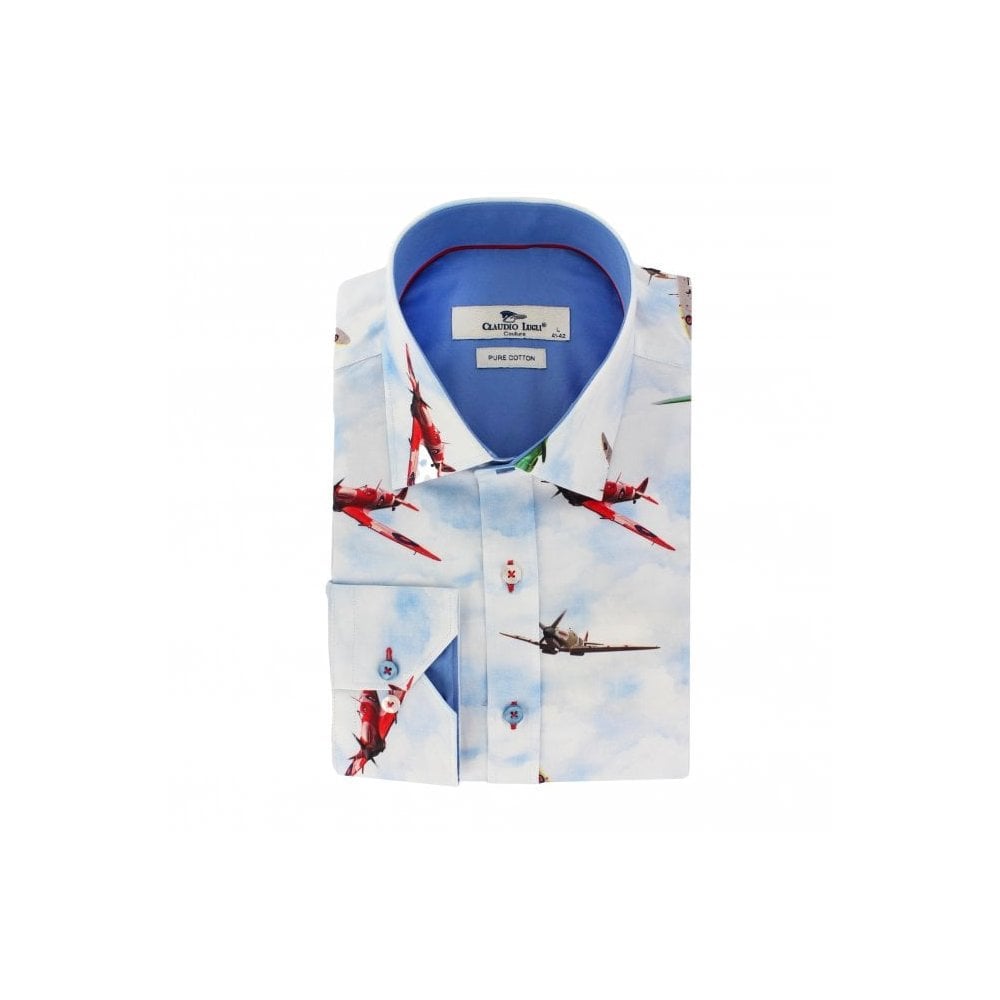 SPITFIRES AND HURRICANES PRINT SHIRT