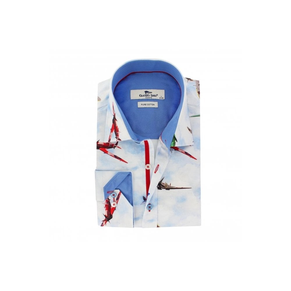 SPITFIRES AND HURRICANES PRINT SHIRT