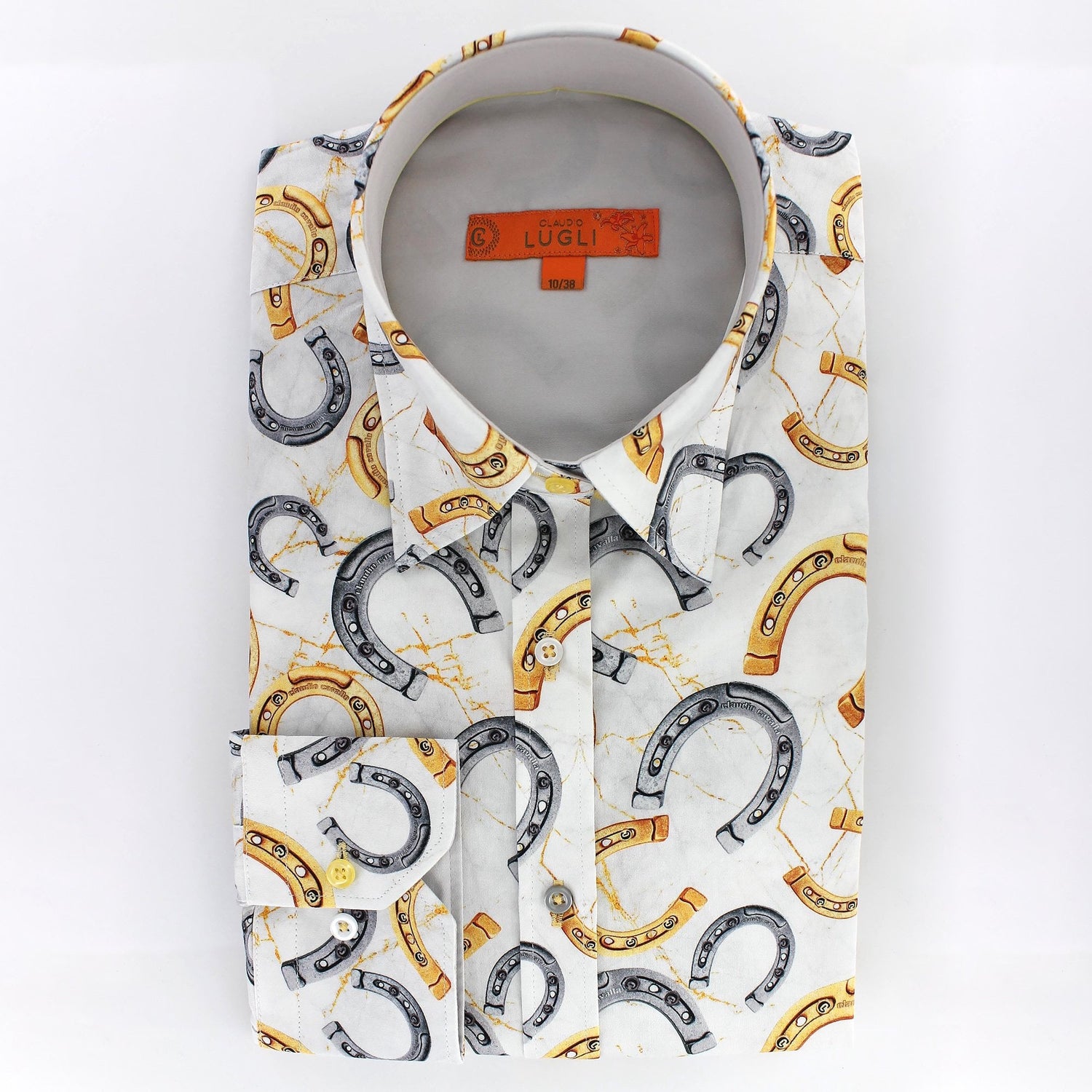 ORNATE HORSESHOE COLLECTION WOMENS  PRINT SHIRT