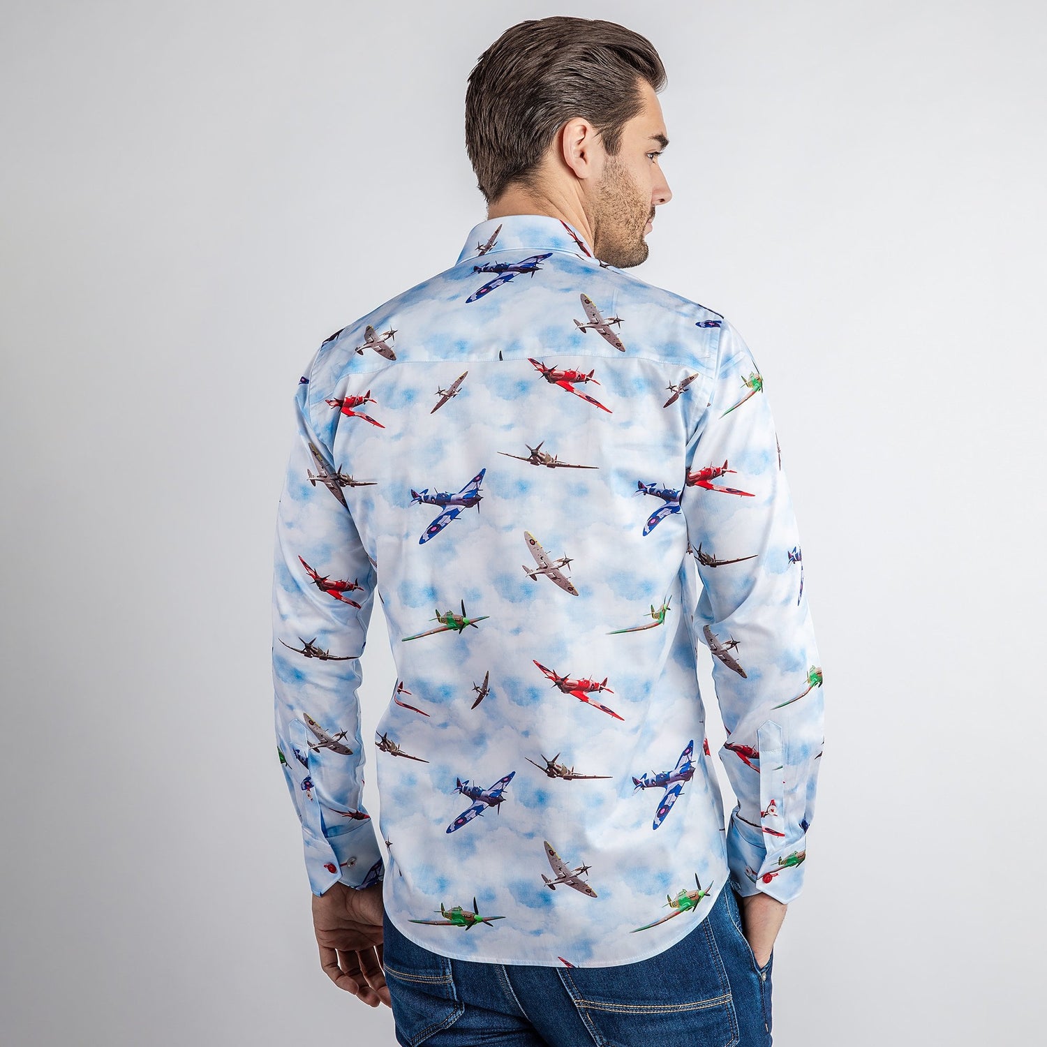 SPITFIRES AND HURRICANES PRINT SHIRT