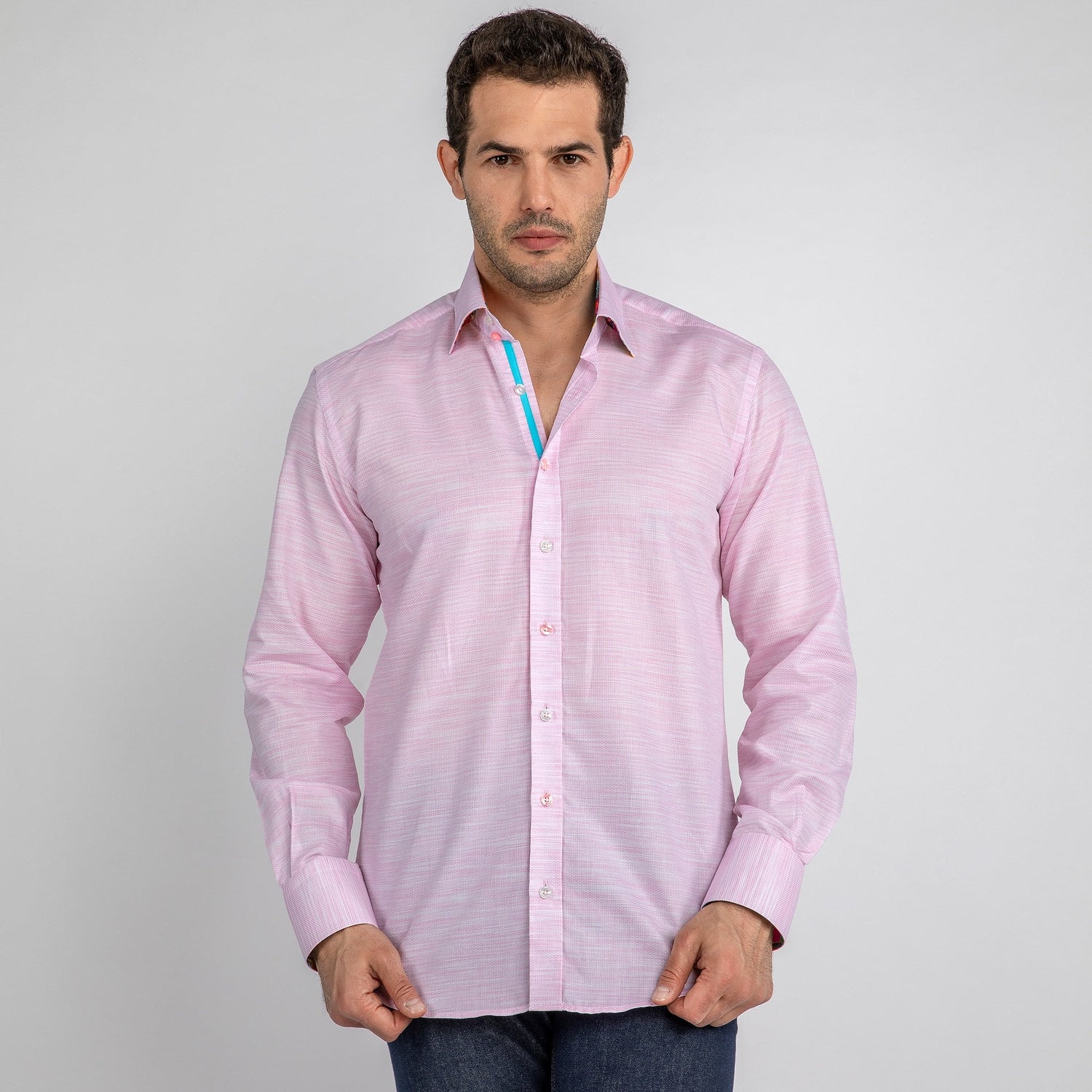 TEXTURED WASH CLASSIC SHIRT