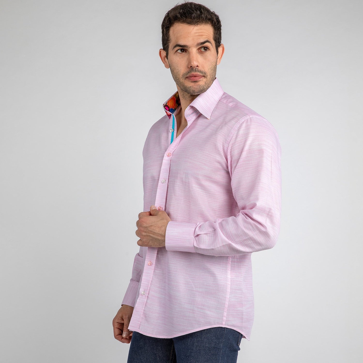 TEXTURED WASH CLASSIC SHIRT