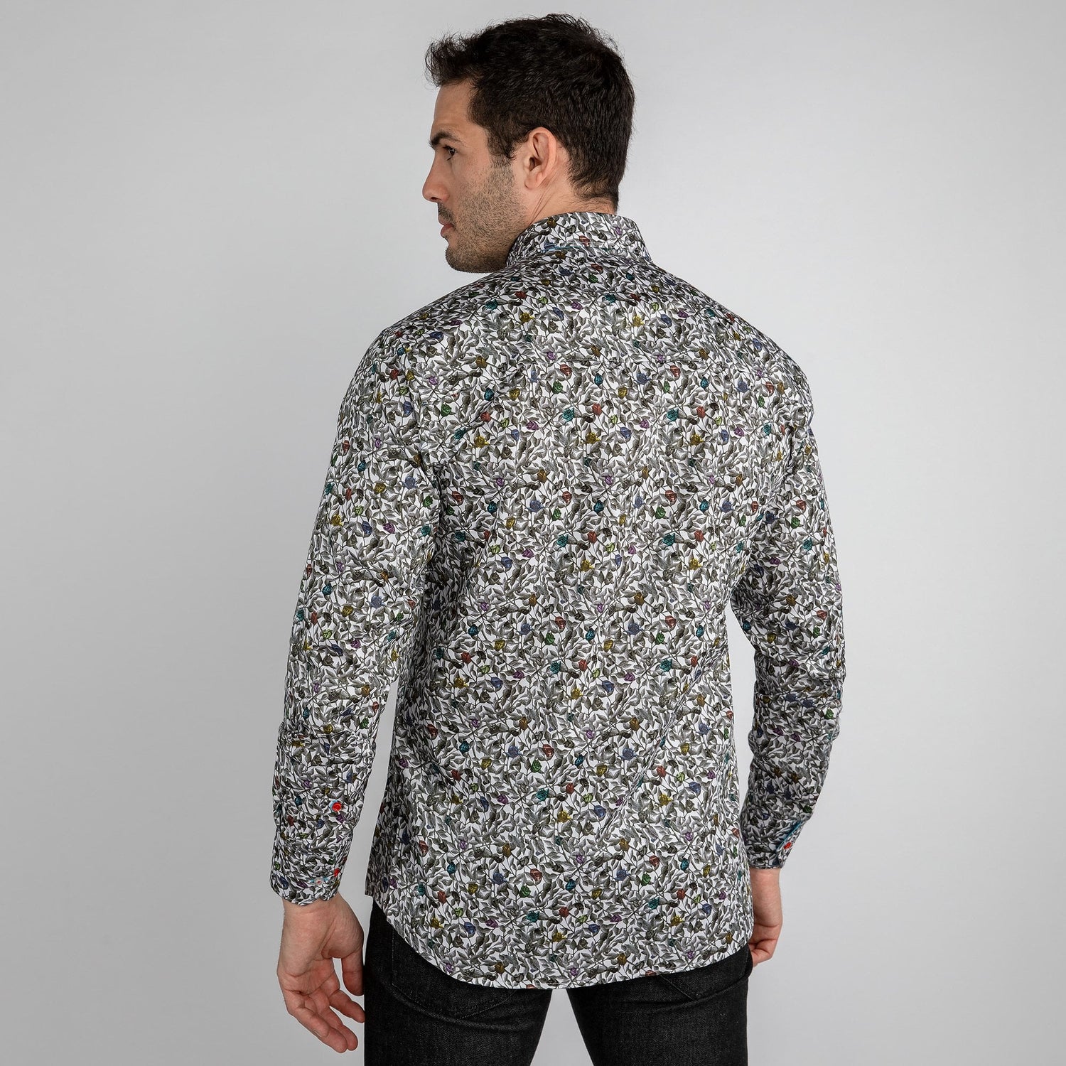 ROSE PETAL MULTICOLOUR PRINT SHIRT