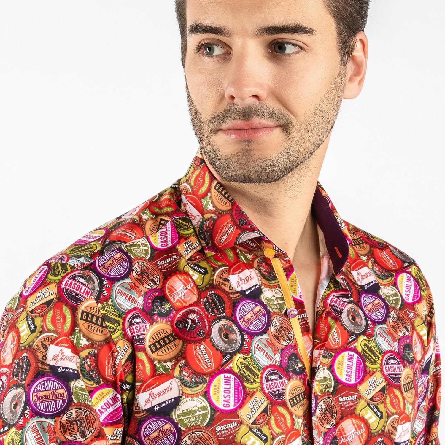 BOTTLE CAP PRINT SHIRT