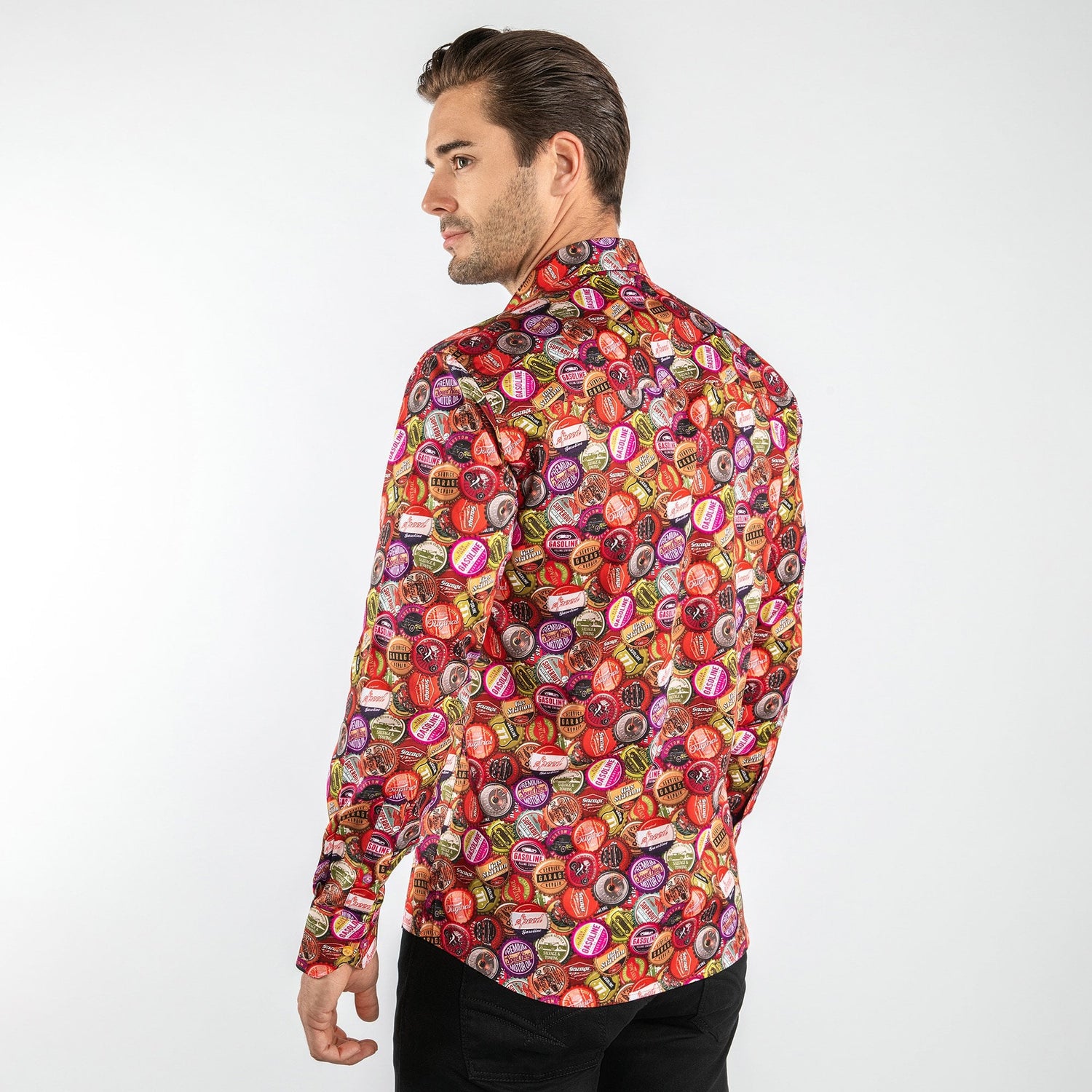 BOTTLE CAP PRINT SHIRT