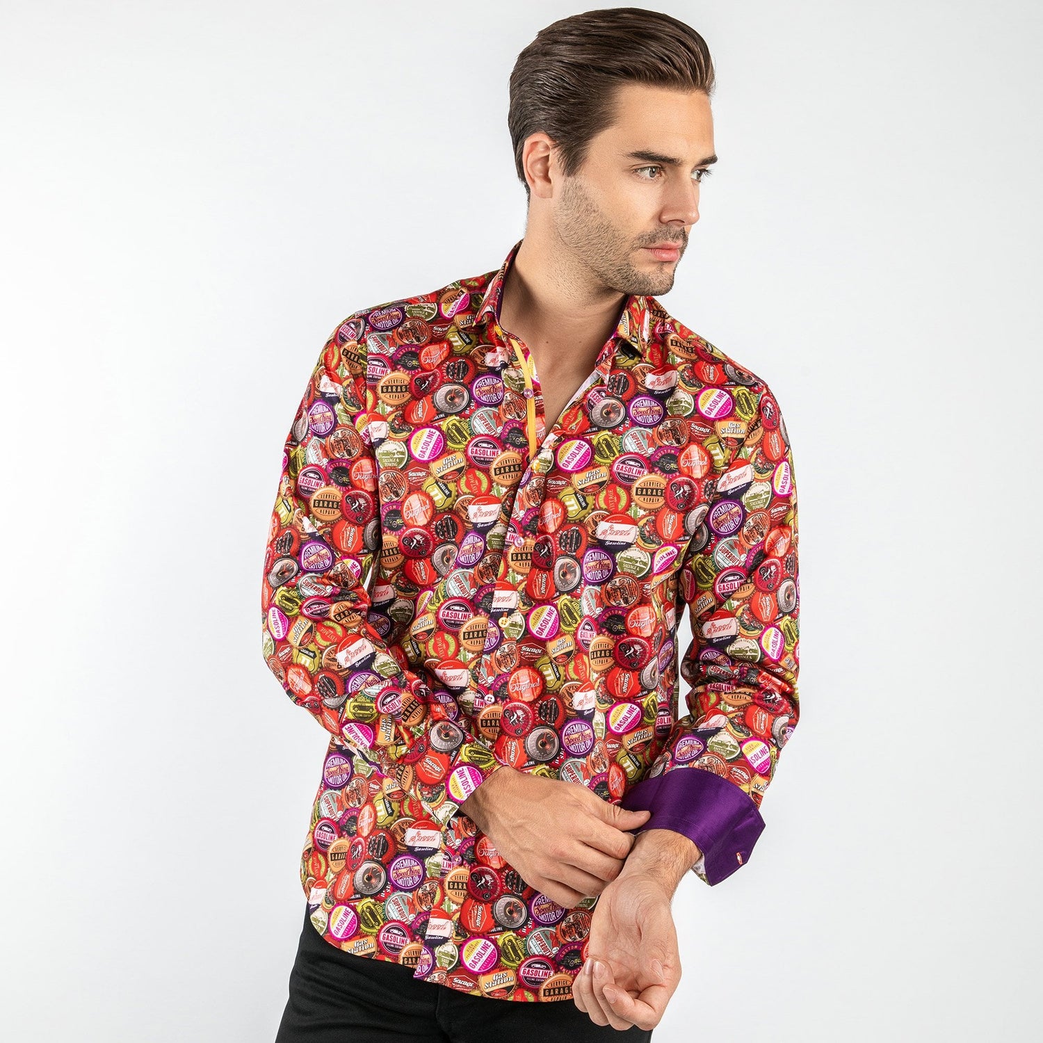 BOTTLE CAP PRINT SHIRT