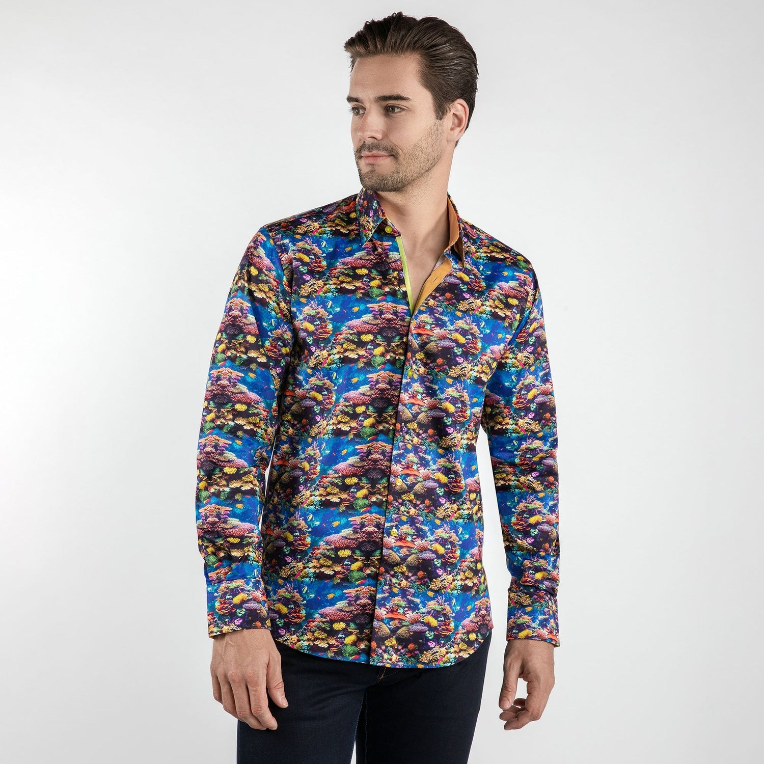 AQUARIUM SHIRT PRINT SHIRT