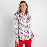 COLOUR CODES WOMENS PRINT SHIRT