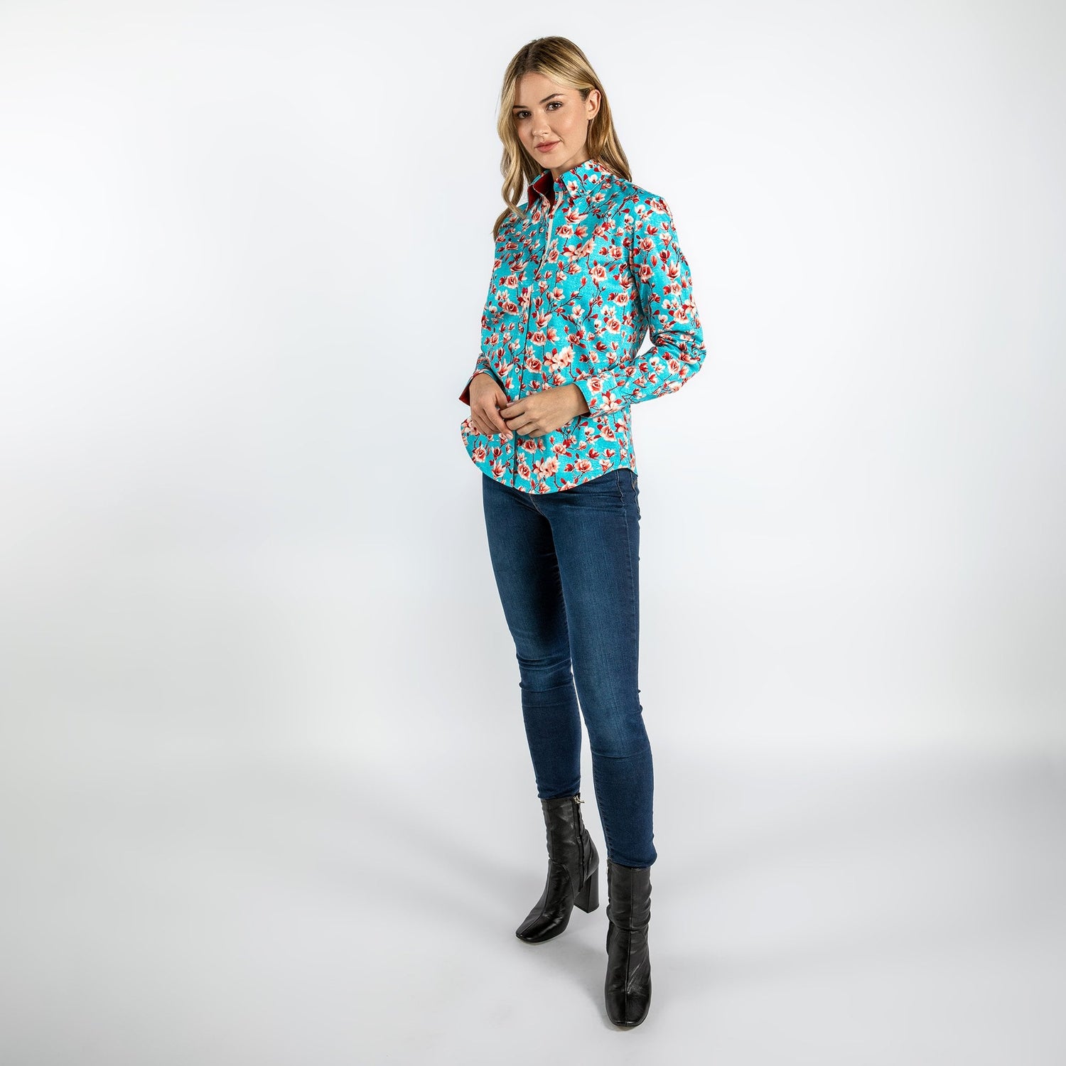 MAGNOLIA WOMENS  PRINT SHIRT