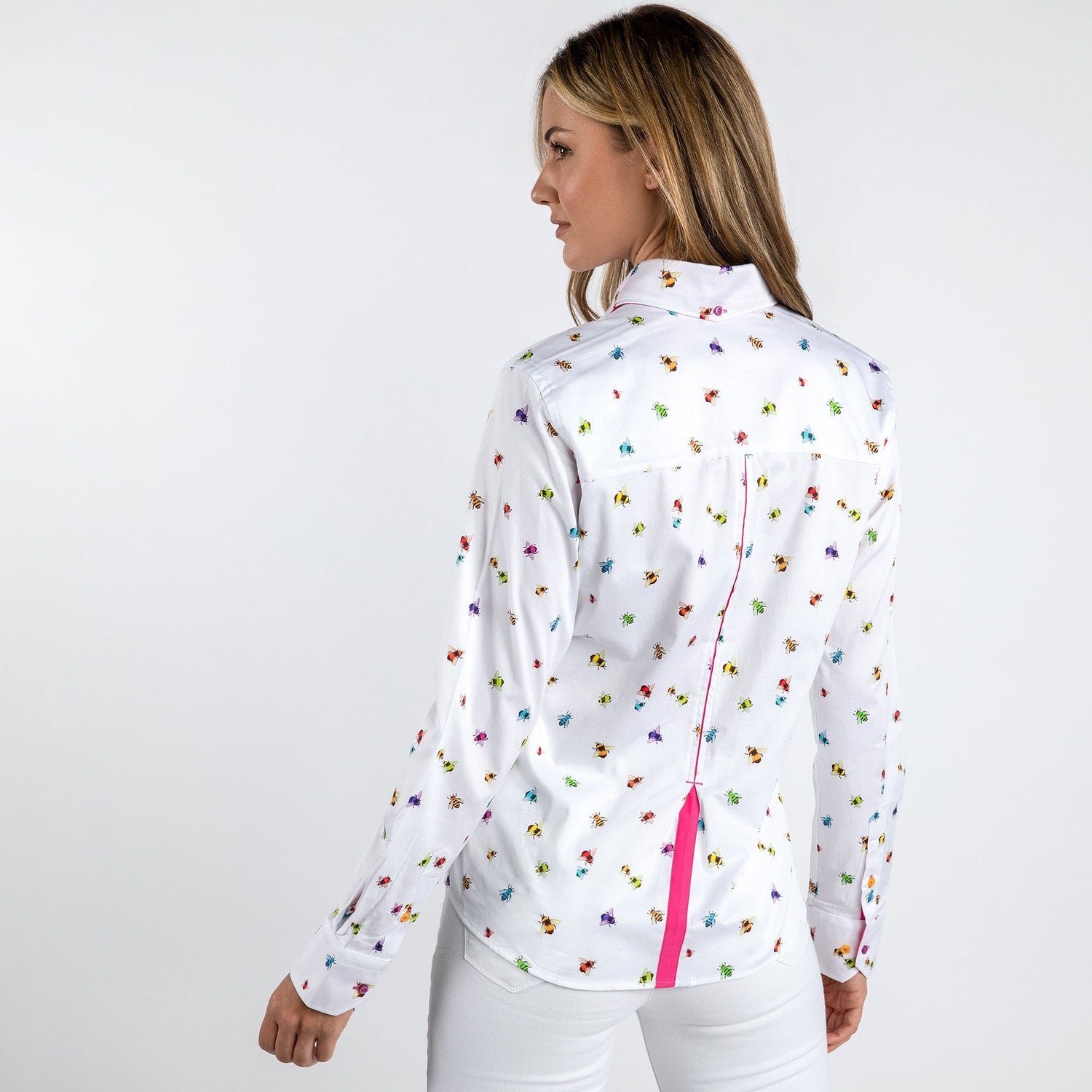 MULTICOLOUR BEES WOMENS  PRINT SHIRT