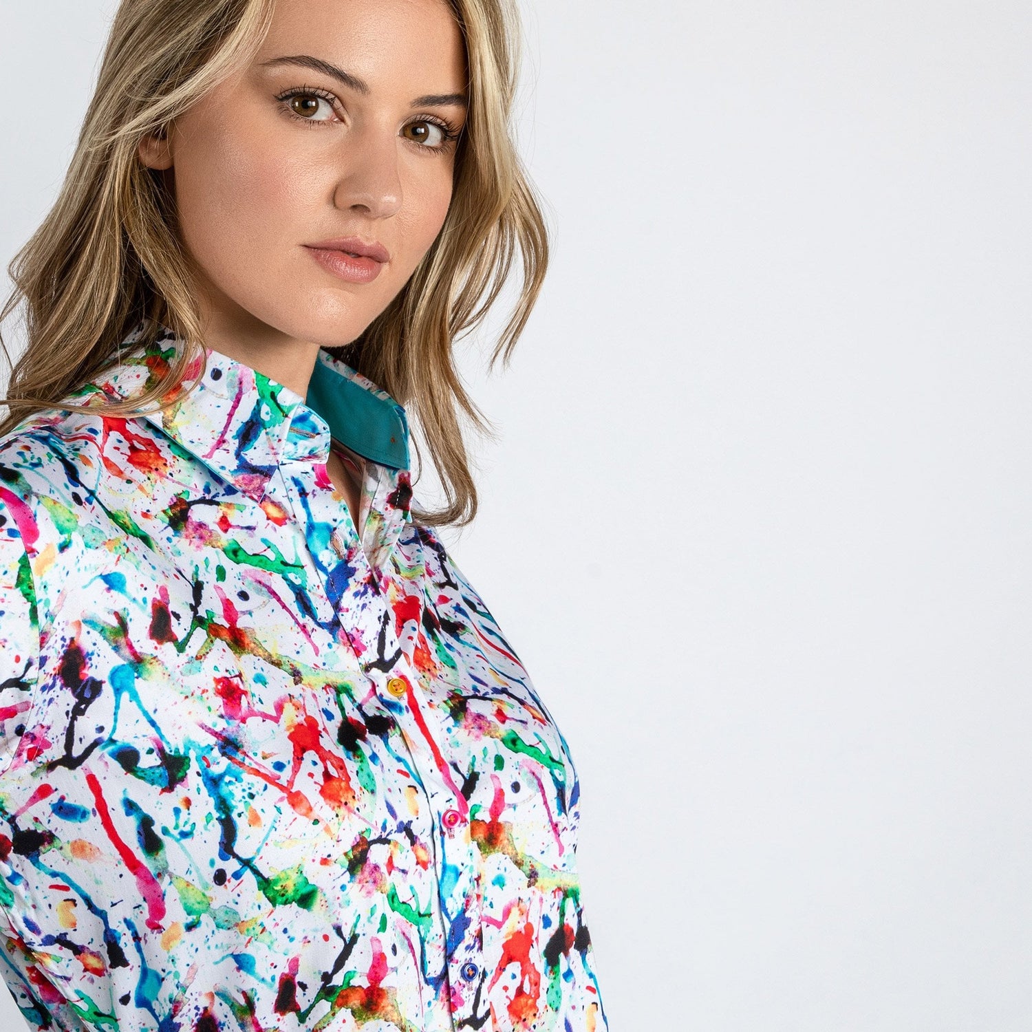 PAINT SPLASH WOMENS  PRINT SHIRT