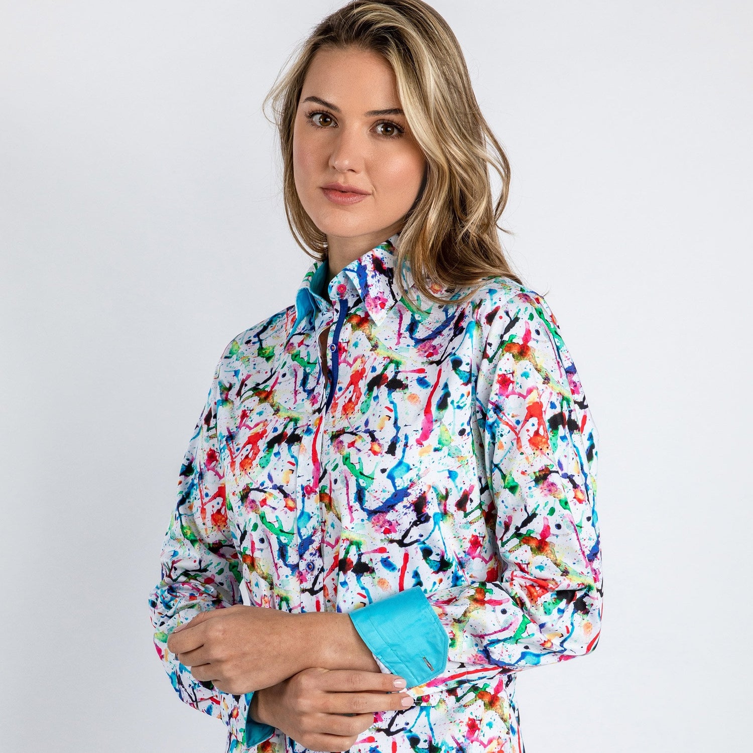 PAINT SPLASH WOMENS  PRINT SHIRT