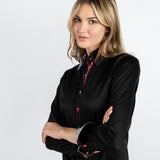 CLASSIC WOMENS SATIN COTTON SHIRT