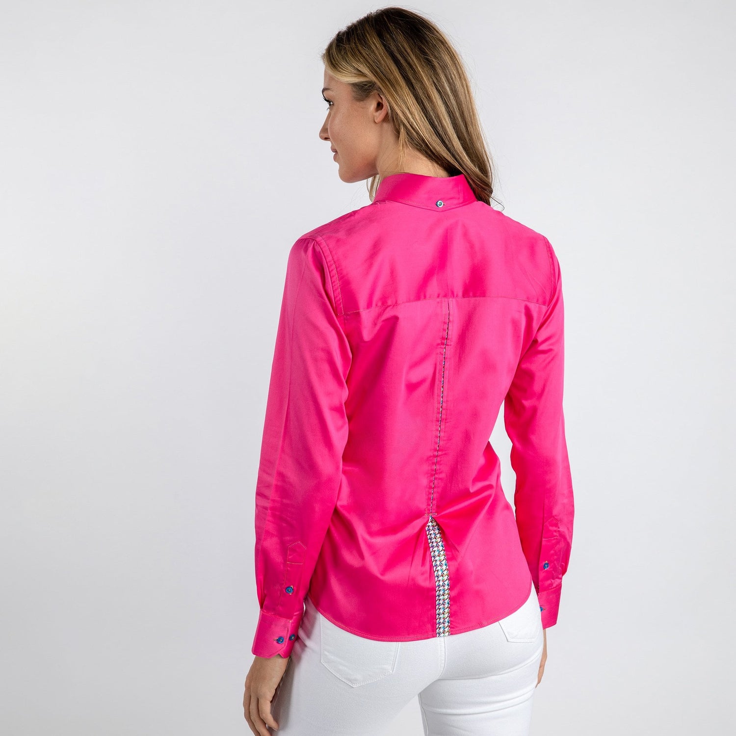 CLASSIC WOMENS SATIN COTTON SHIRT