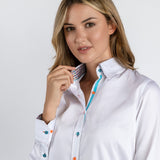 CLASSIC WOMENS SATIN COTTON SHIRT