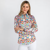 BUTTERFLY WOMENS  PRINT SHIRT