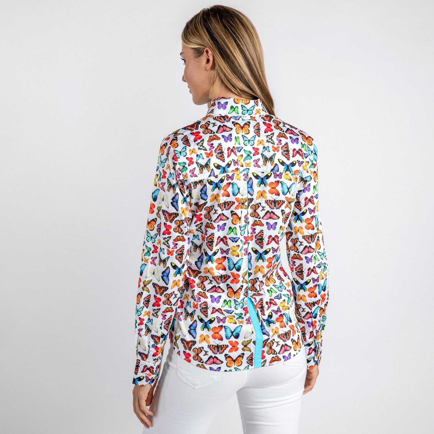 BUTTERFLY WOMENS  PRINT SHIRT