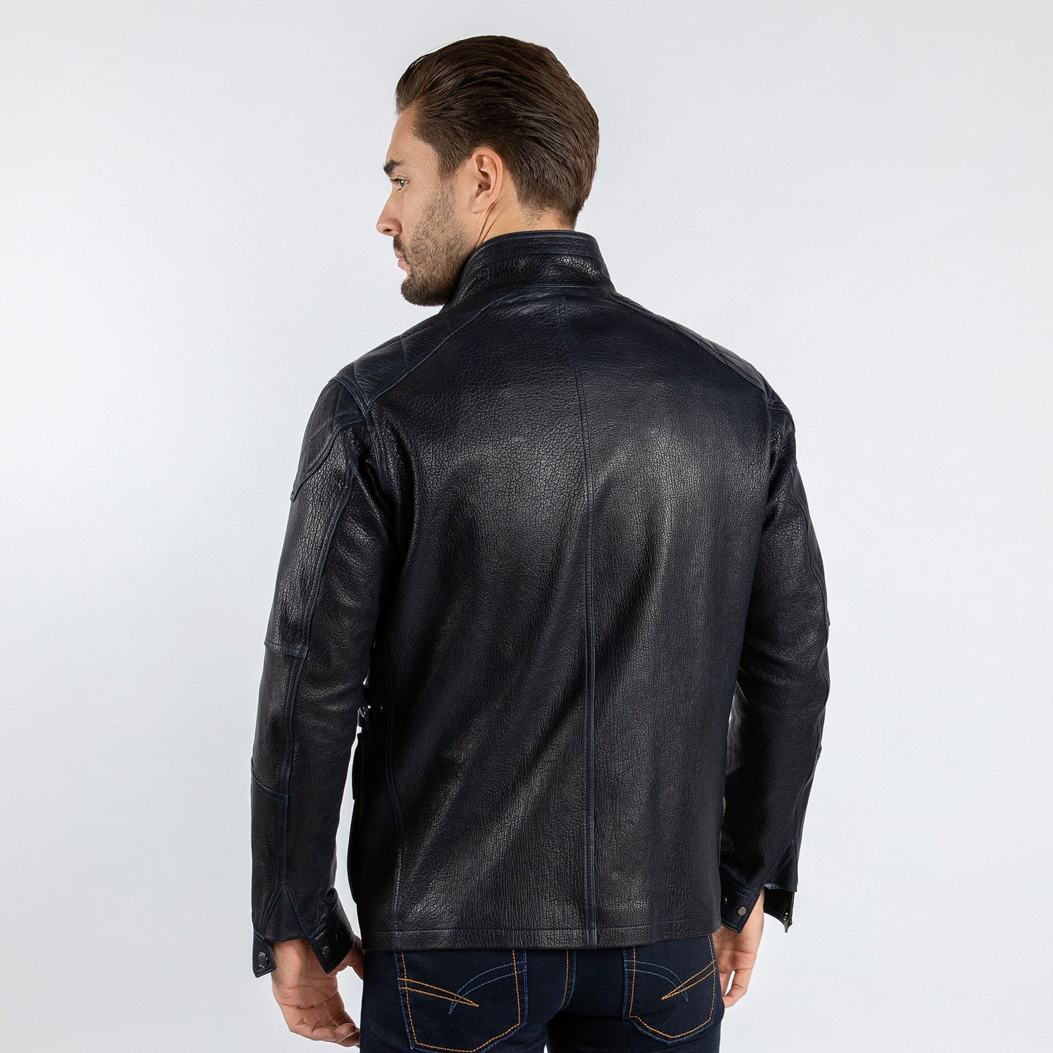 The Expedition Leather Utility Jacket