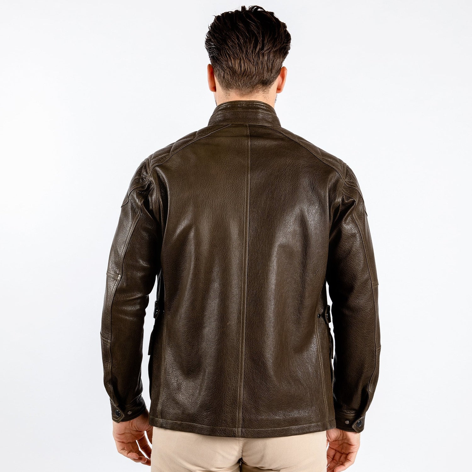 The Expedition Leather Utility Jacket