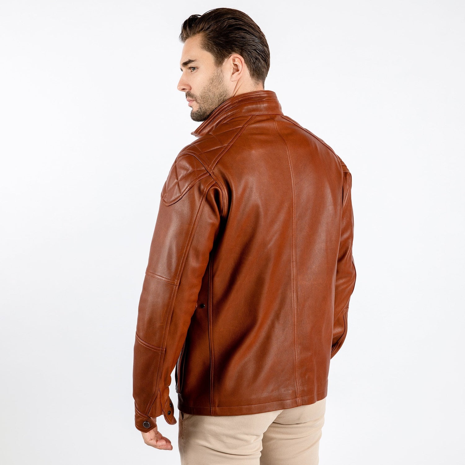 The Expedition Leather Utility Jacket