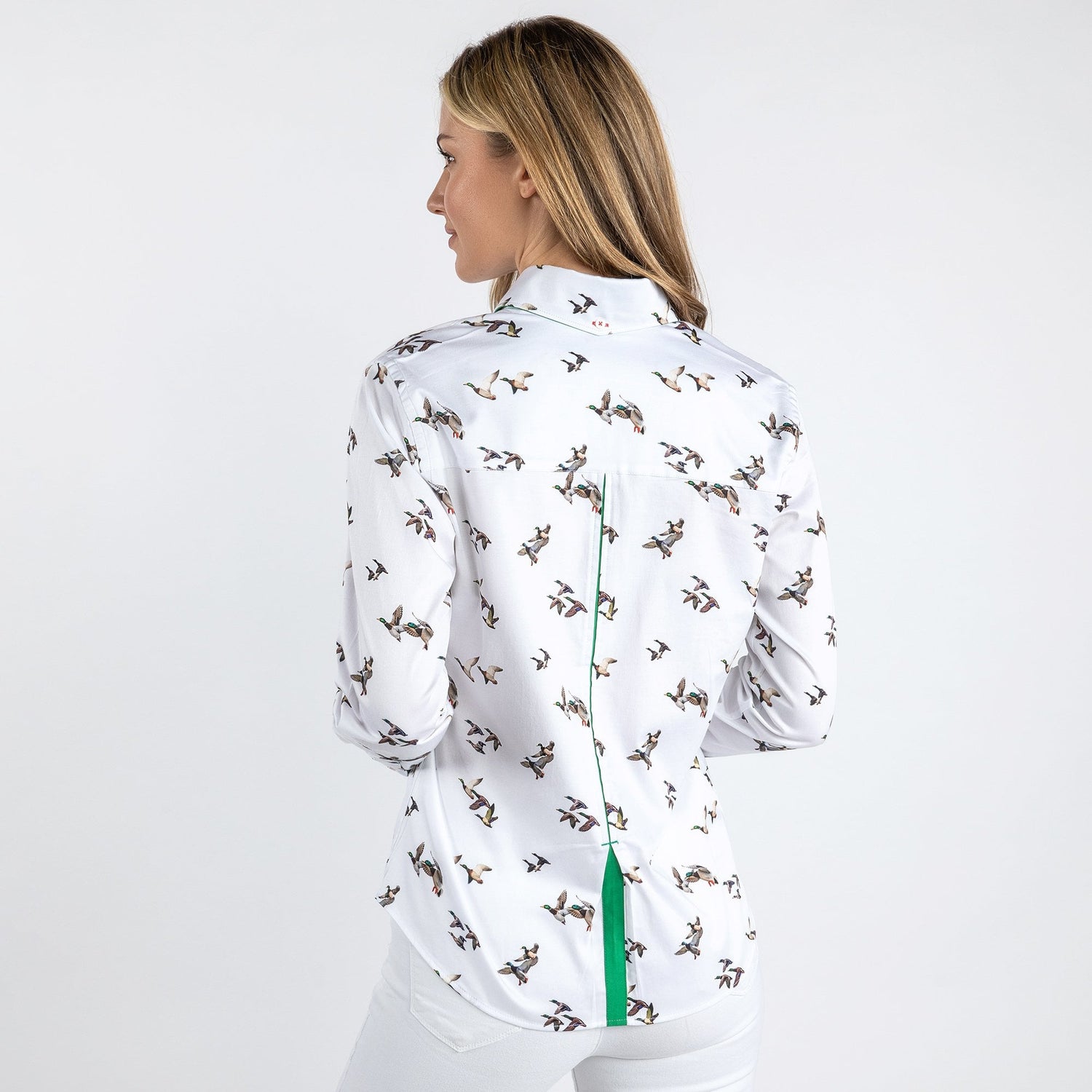 DUCKS  WOMENS  PRINT SHIRT