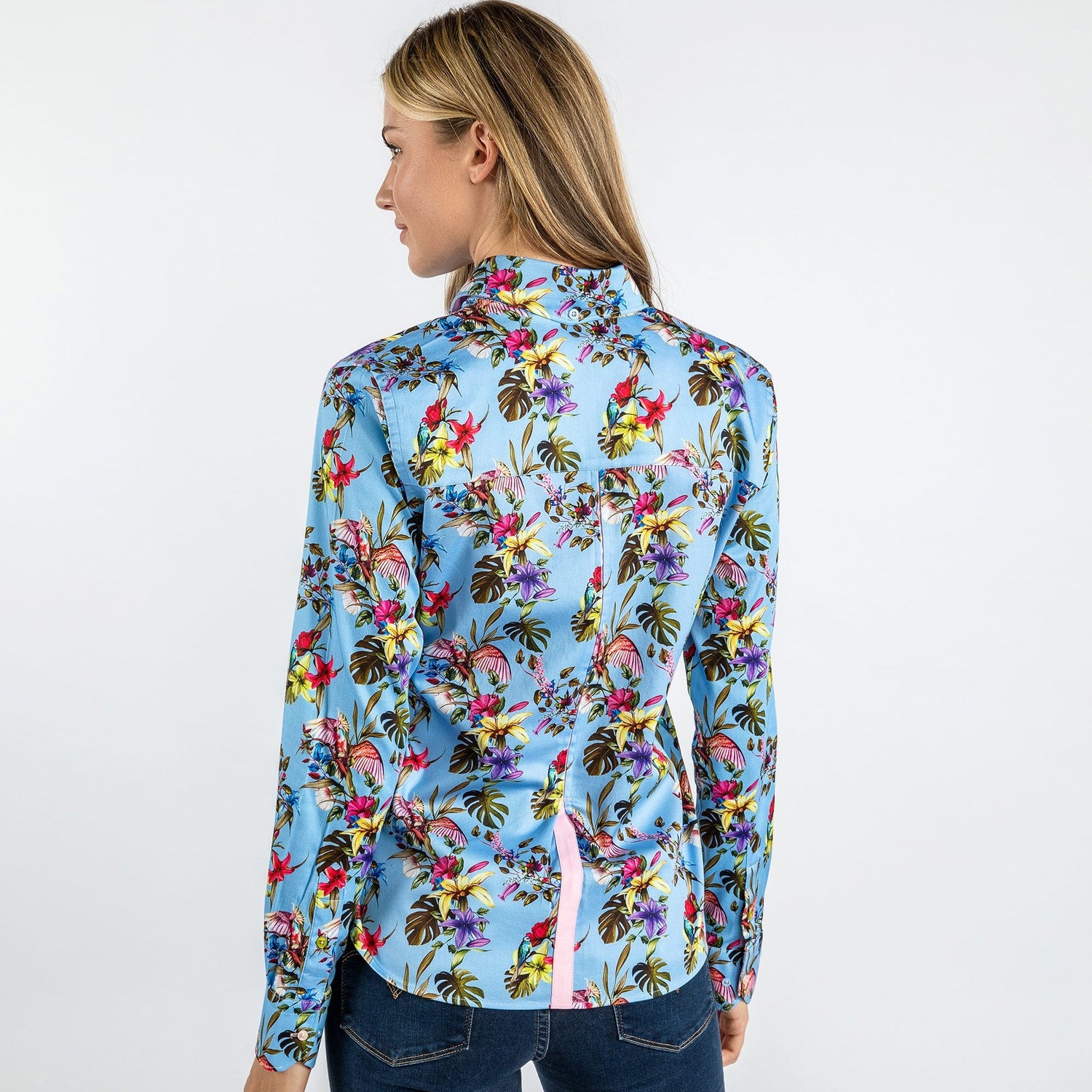 TROPICAL WOMENS PRINT SHIRT