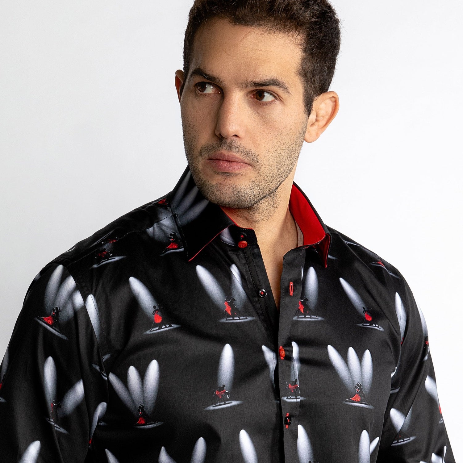 SALSA DANCING PRINT SHIRT