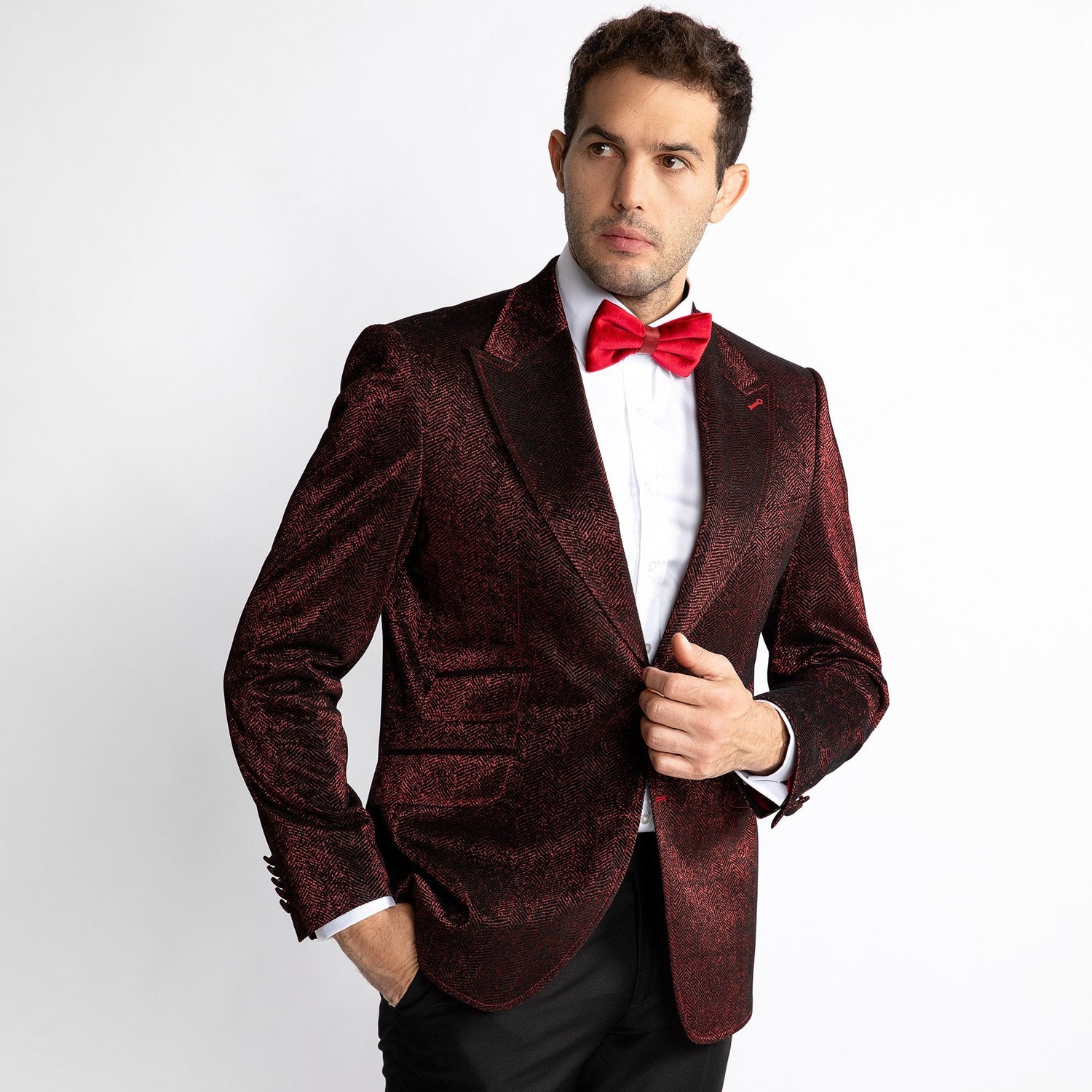 LUXURY FITTED SPARKLING DINNER JACKET