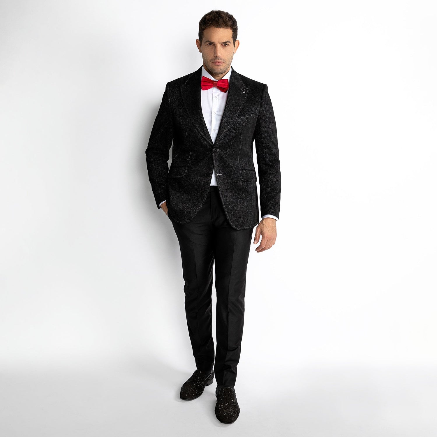 LUXURY FITTED SPARKLING DINNER JACKET