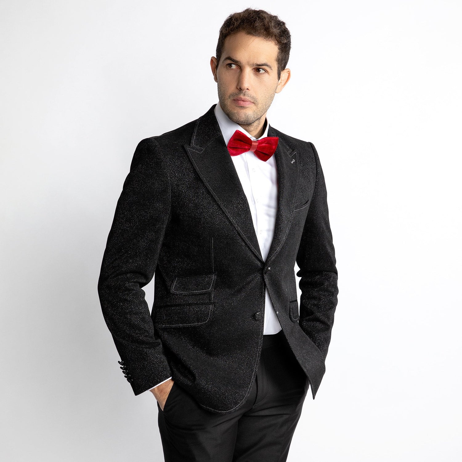 LUXURY FITTED SPARKLING DINNER JACKET