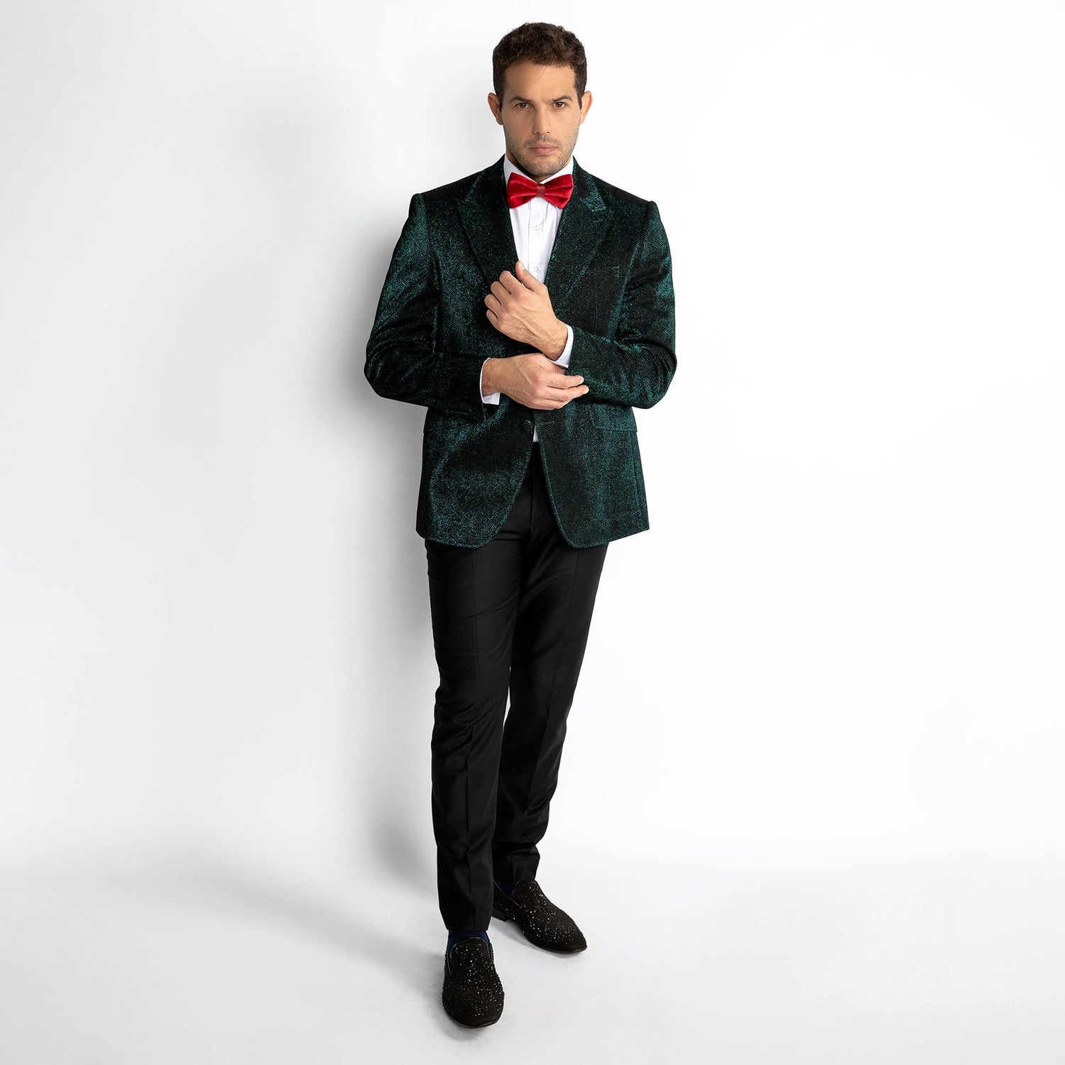 LUXURY FITTED SPARKLING DINNER JACKET