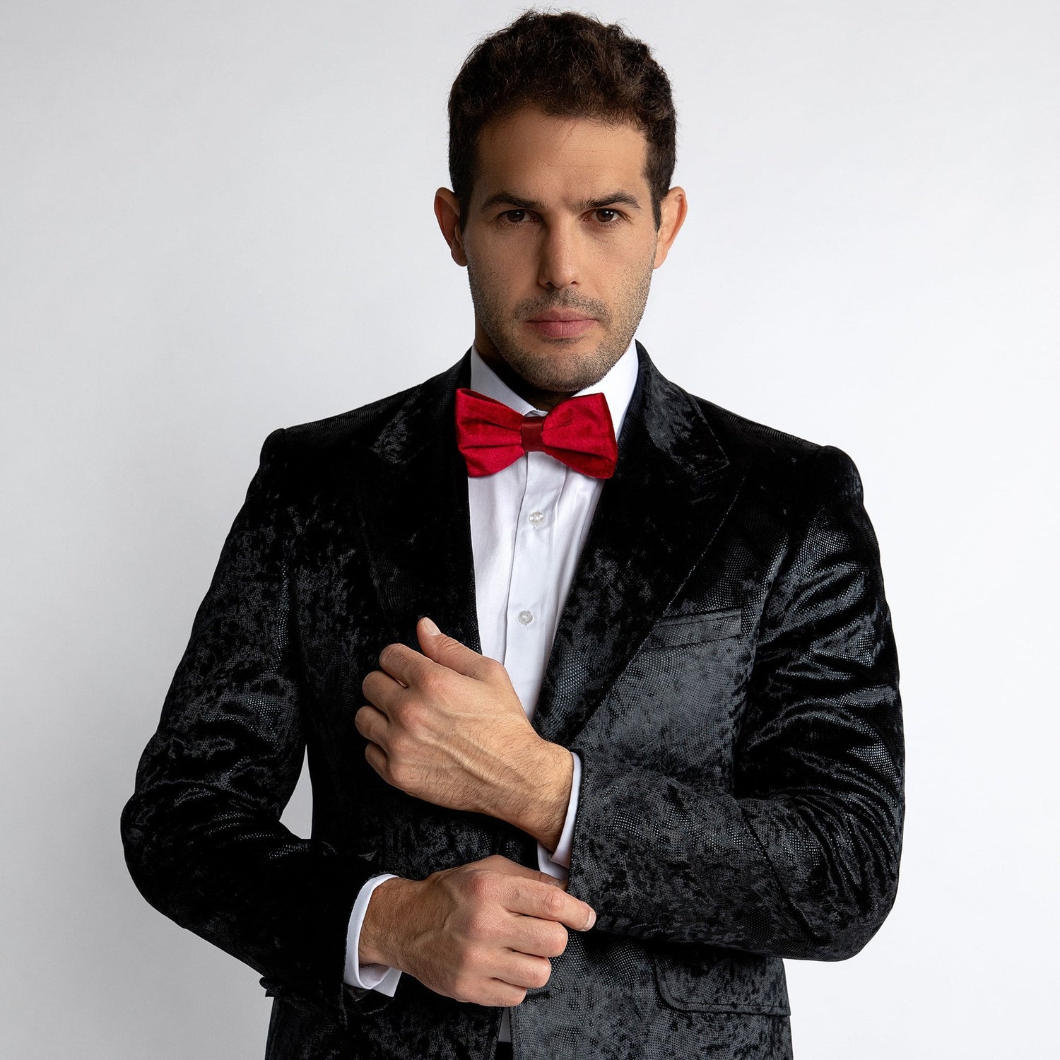 LUXURY FITTED DISTORTION DINNER JACKET