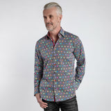 HEARTS MULTICOLOUR PRINT SHIRT