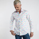 HEARTS MULTICOLOUR PRINT SHIRT