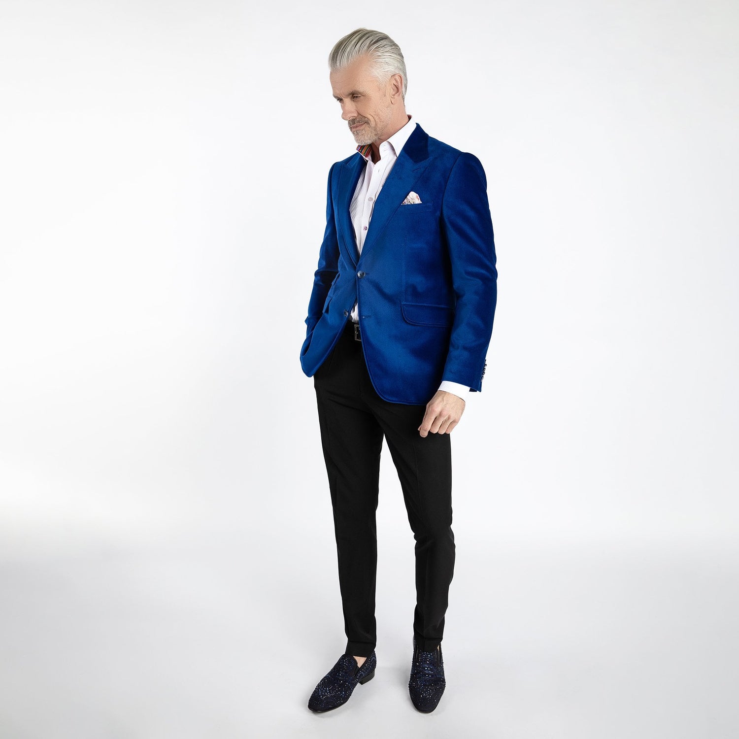 VIBRANT VELVET MENS JACKET