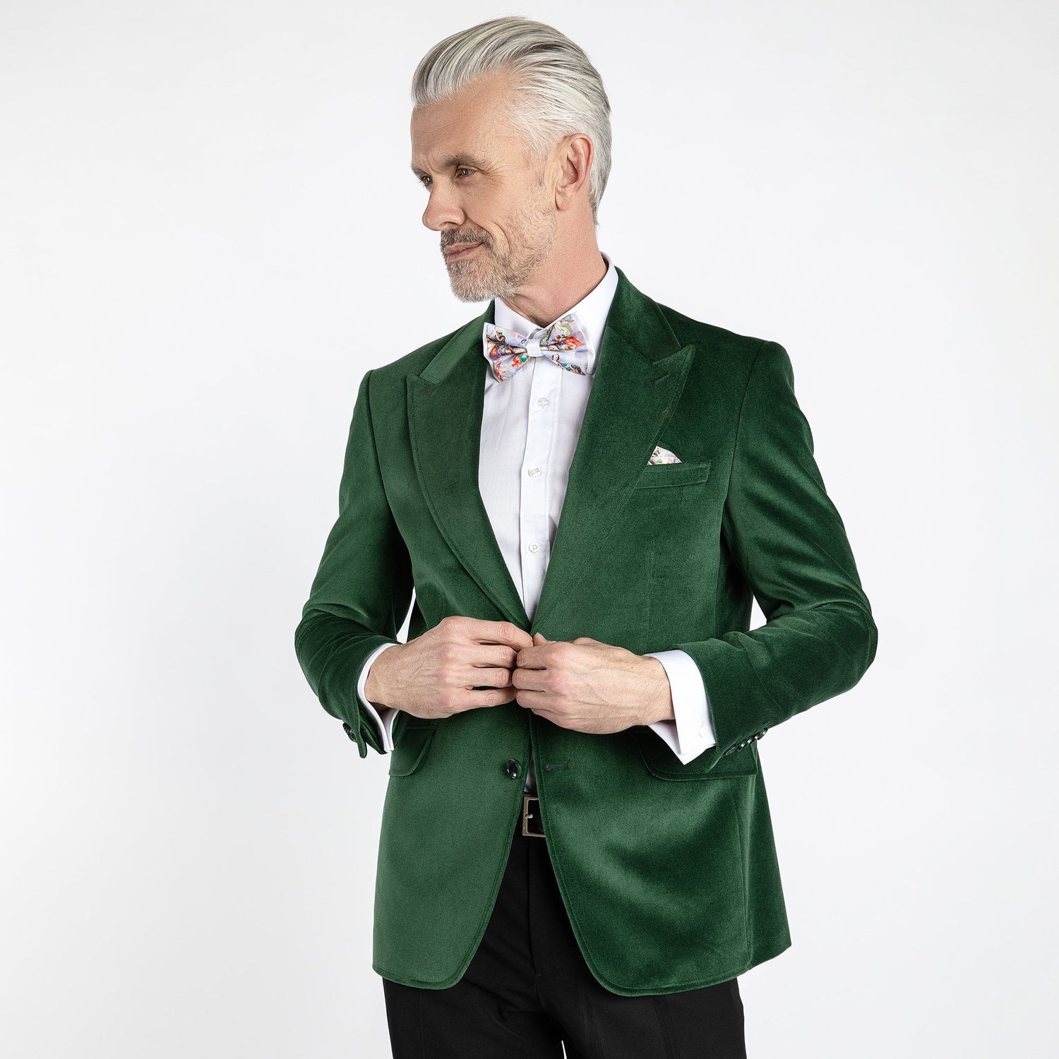 VIBRANT VELVET MENS JACKET