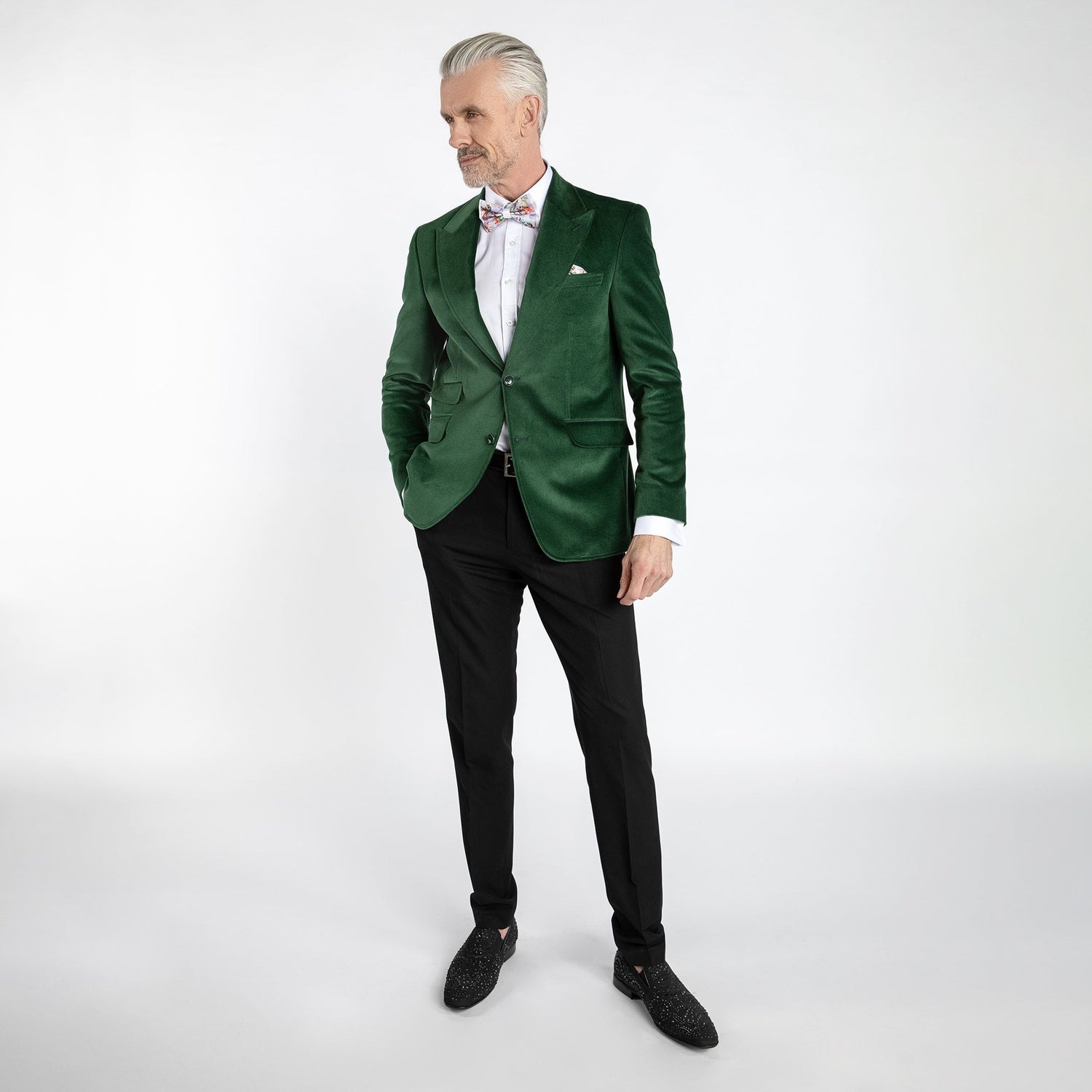 VIBRANT VELVET MENS JACKET