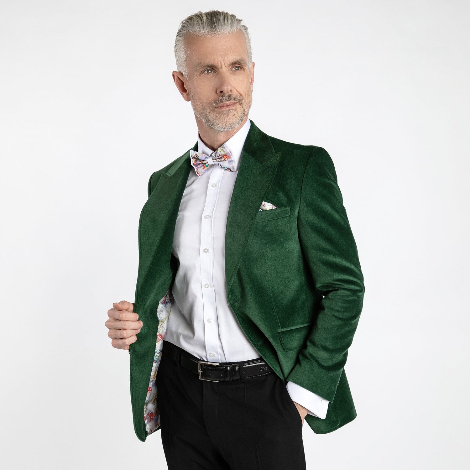 VIBRANT VELVET MENS JACKET