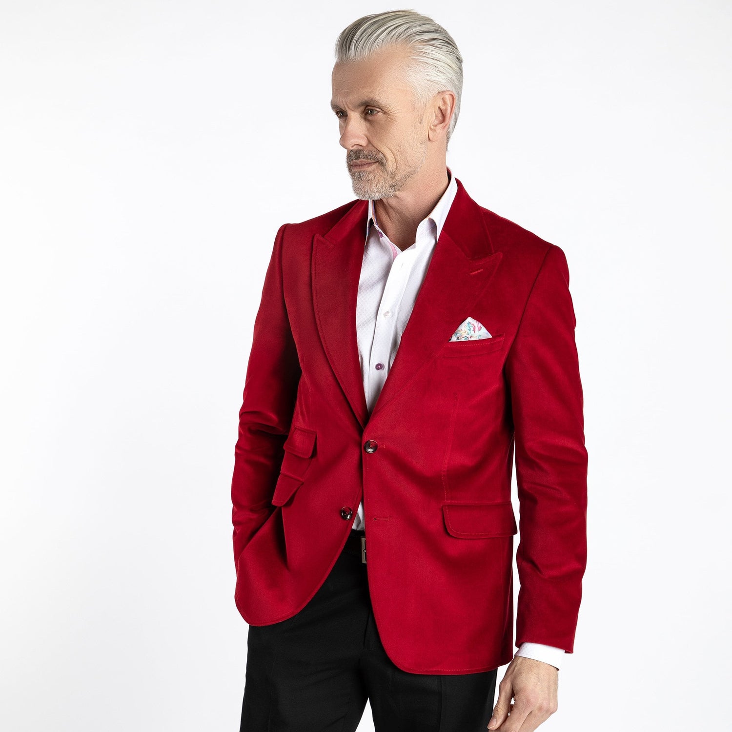 VIBRANT VELVET MENS JACKET