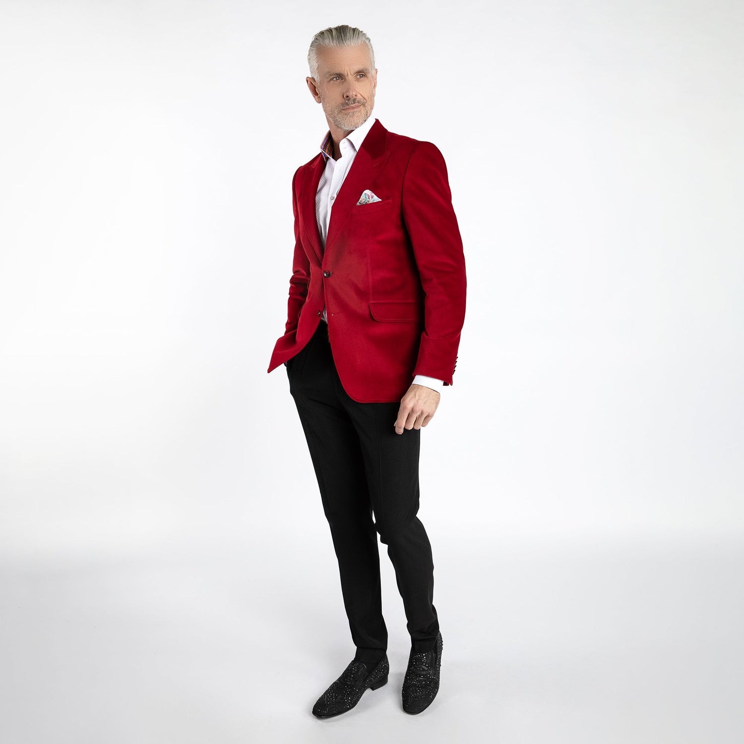 VIBRANT VELVET MENS JACKET