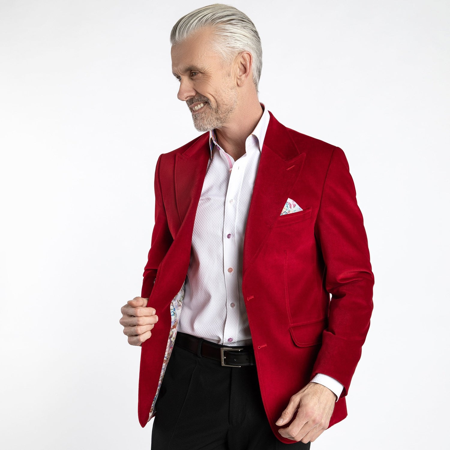 VIBRANT VELVET MENS JACKET