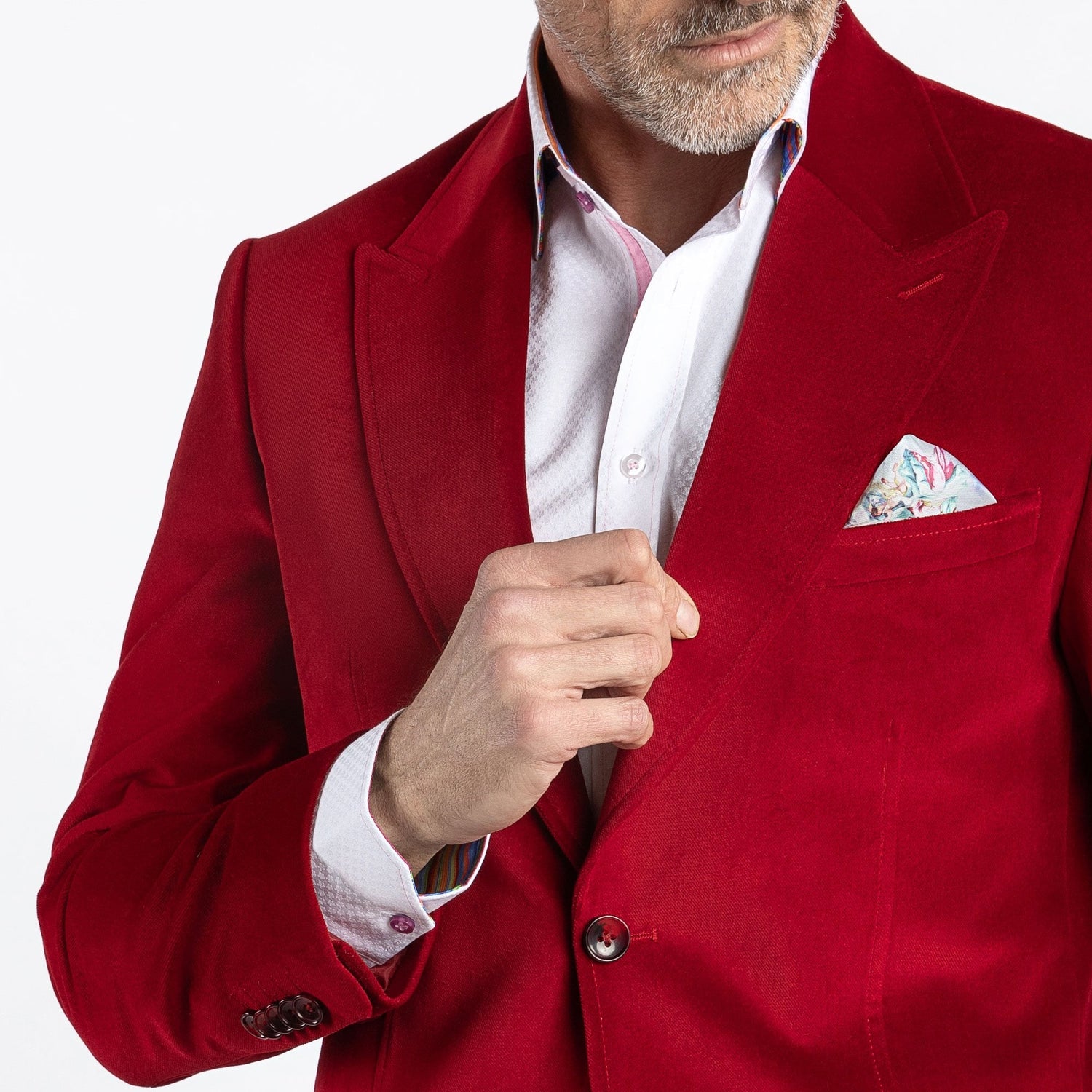 VIBRANT VELVET MENS JACKET