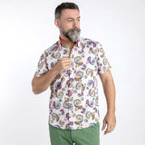 PAISLEY ROYALTY PRINT SHORT SLEEVE SHIRT