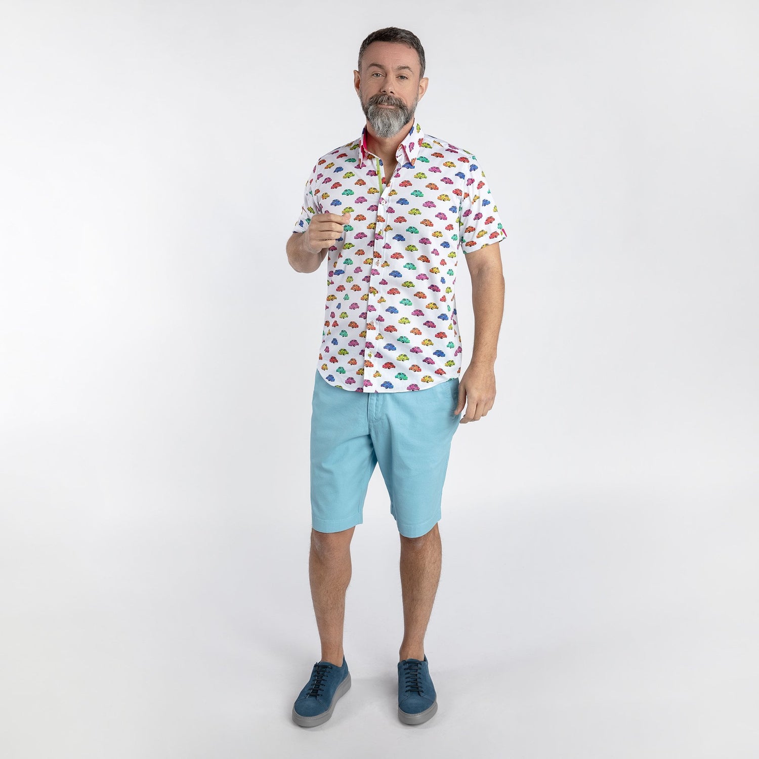 MULTICOLOUR BEETLE SHORT SLEEVE SHIRT