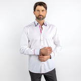 DOUBLE COLLAR CLASSIC JACQUARD SHIRT