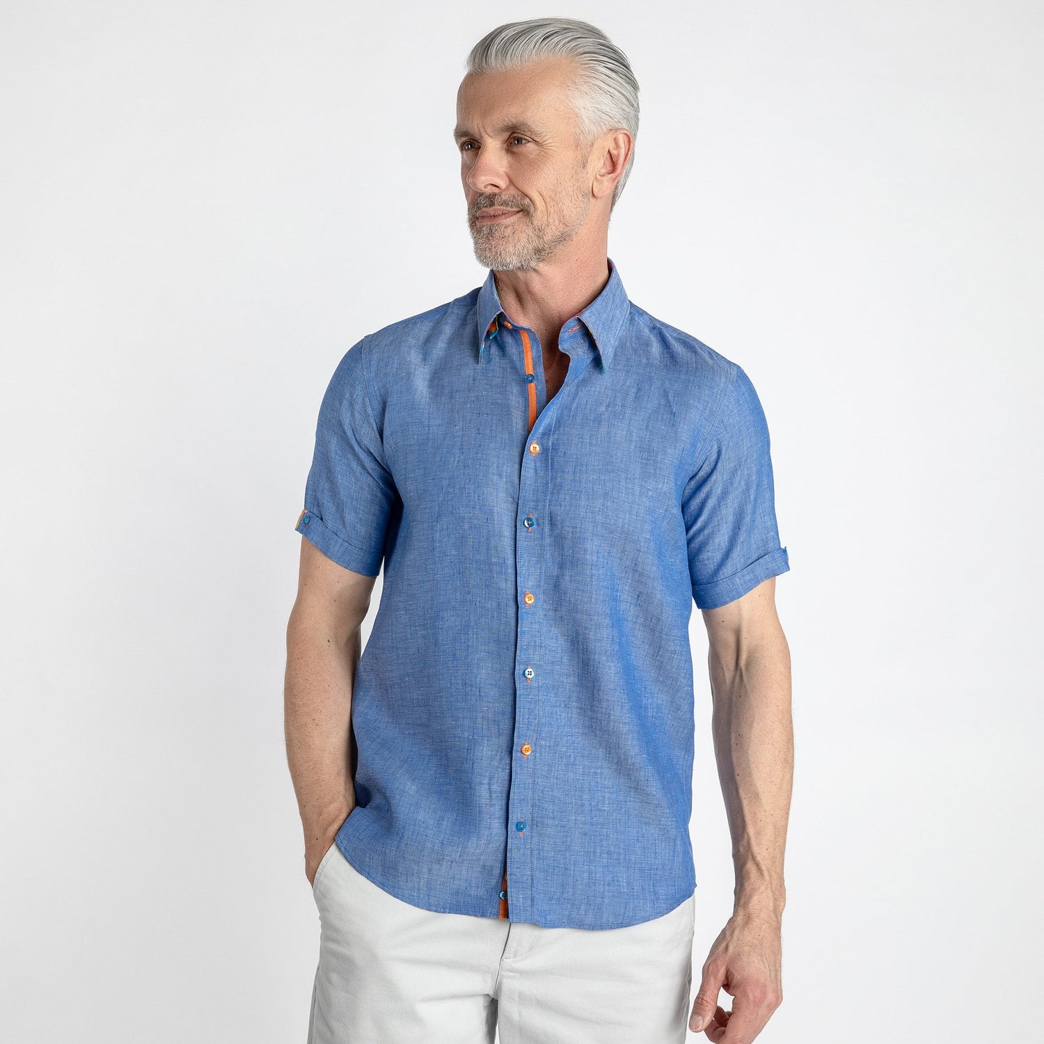 CLASSIC LINEN SHORT SLEEVE SHIRT