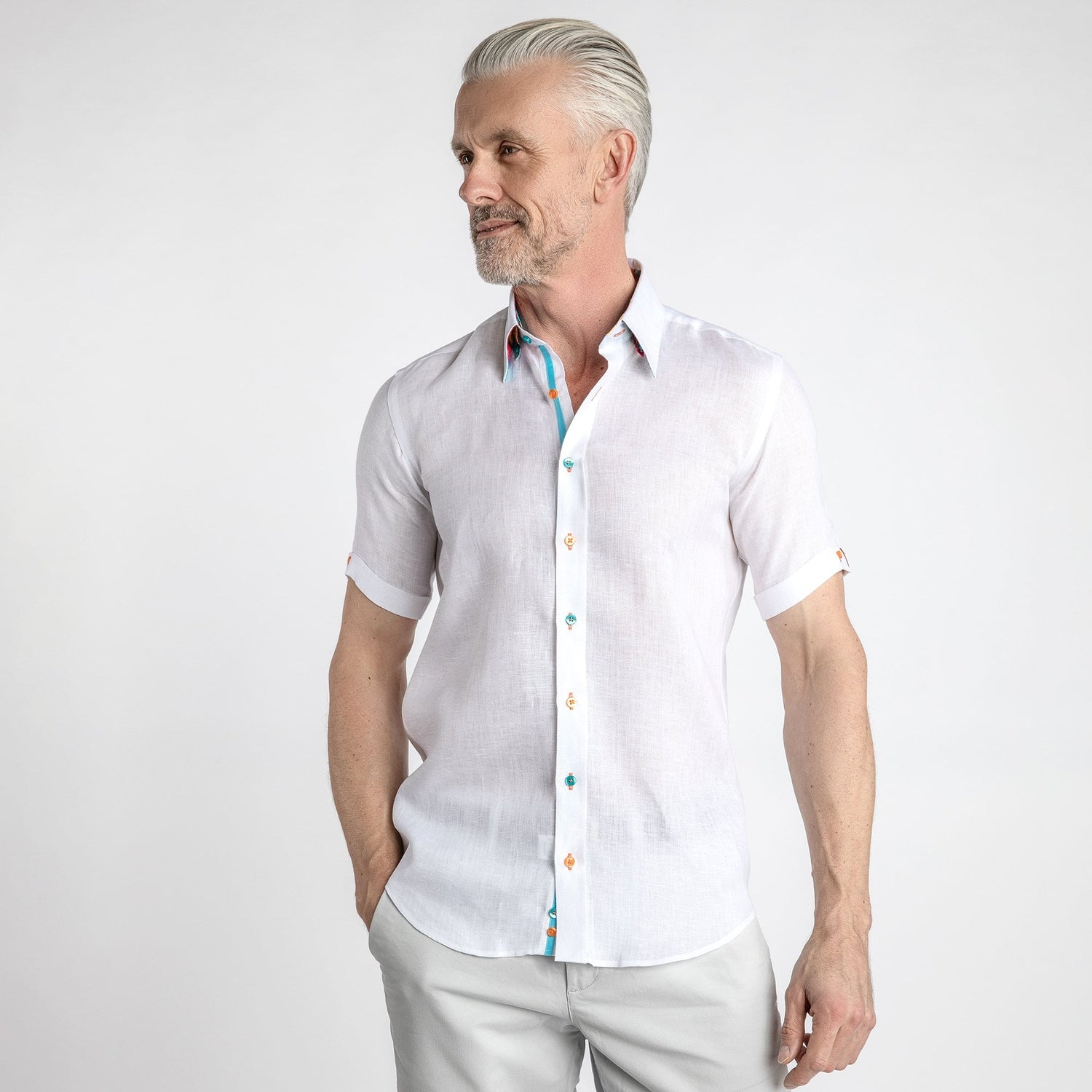 CLASSIC LINEN SHORT SLEEVE SHIRT