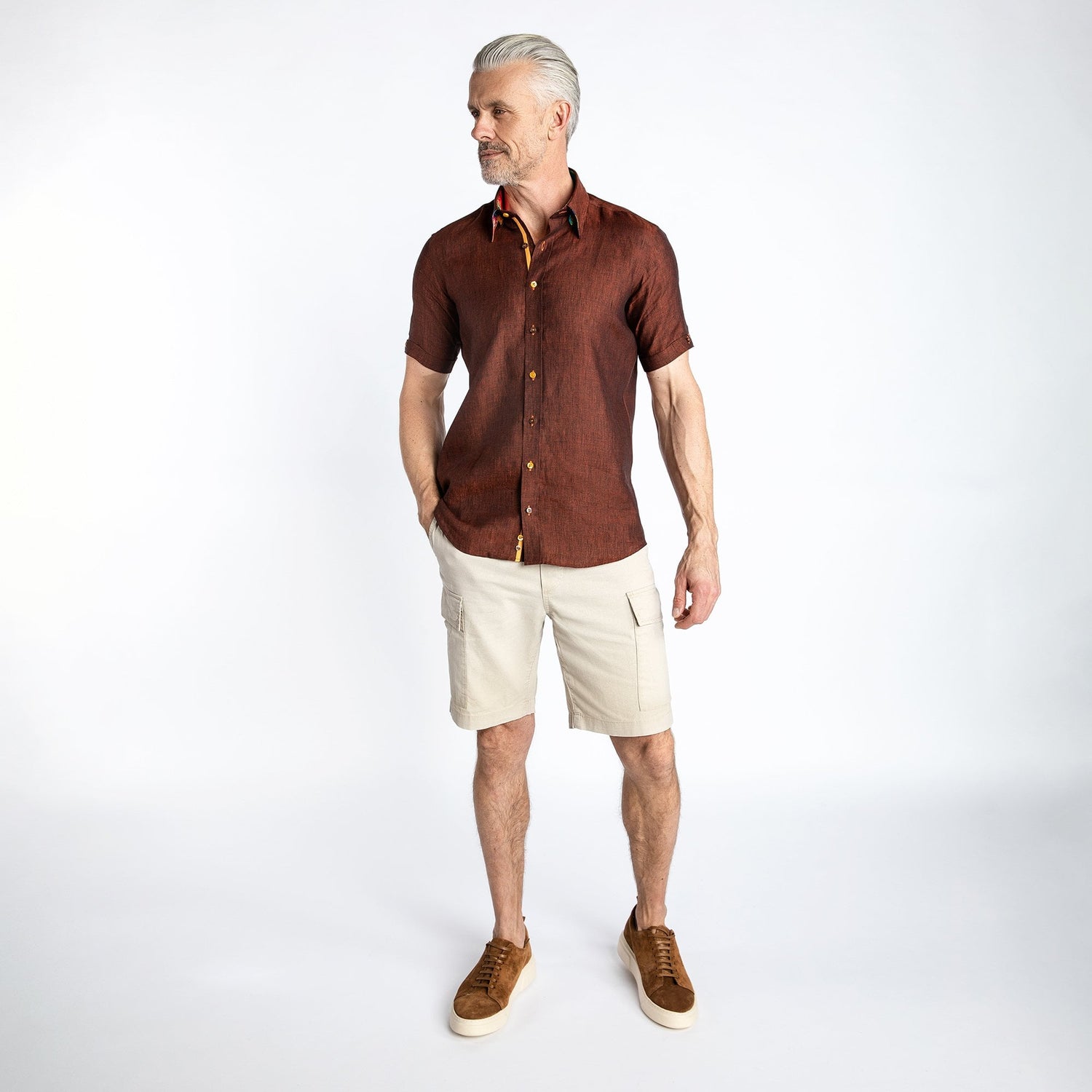 CLASSIC LINEN SHORT SLEEVE SHIRT